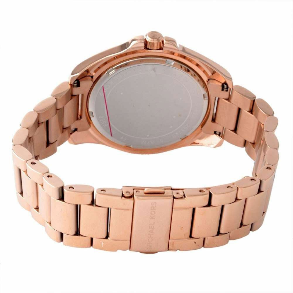 Michael Kors MK6556 Bradshaw Rose Gold-Tone Ladies Watch Michael Kors MK6556 Bradshaw Rose Gold-Tone Ladies Watch